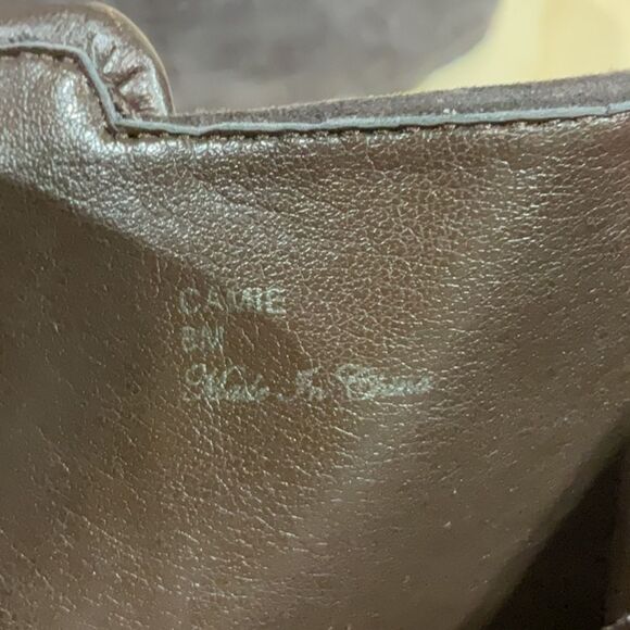 Donald J. Pliner Camie Brown Ankle Booties Sleek Suede Leather Shoes Women 8 - Picture 10 of 10